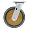 Vestil Rubber Swivel Caster 8 In. Diameter x 2 In. Width 881 Lb. Capacity Dark Gray/Gold CST-KSM-8X2MR-S - alternate 5